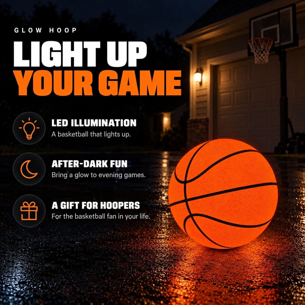 Glowing Basketball